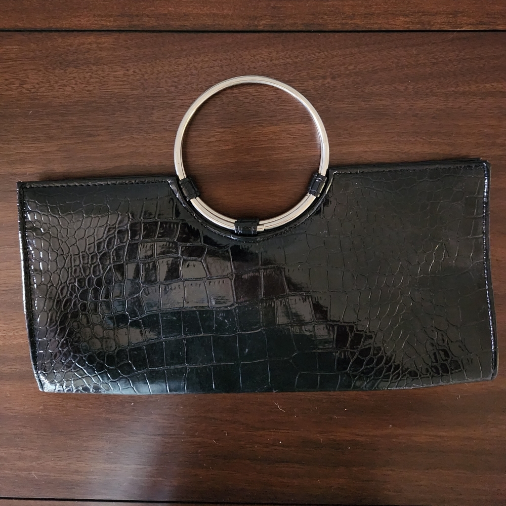 Faux Leather Clutch